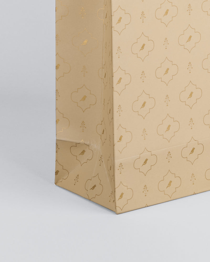 Palladio Beige Medium Gift bag