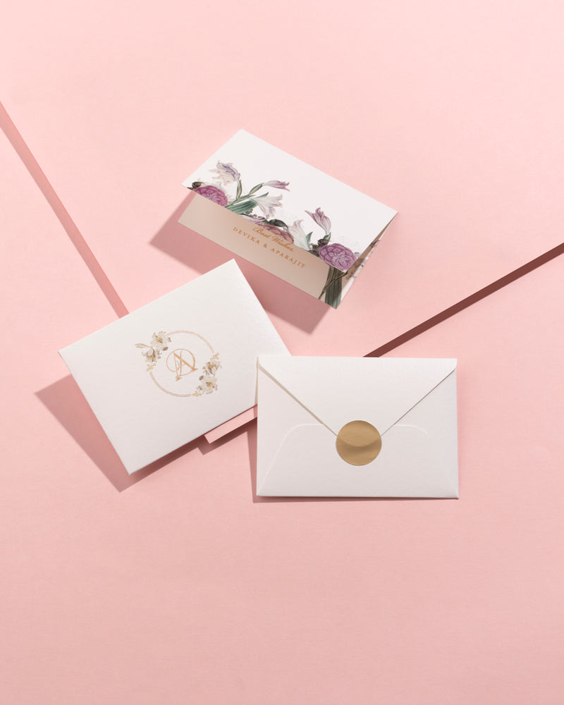 Colourful Lilium Gift Card Set