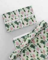 Jungle Raj Sage Green Lotus Wrapping Sheet