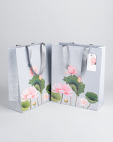 Jungle Raj Pale Blue Lotus Gift Bag [Large]